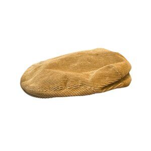 Vtg Furst Brown Tan Derby Corduroy Wool Newsboy Cap Hat 90s Y2K Grunge Boho